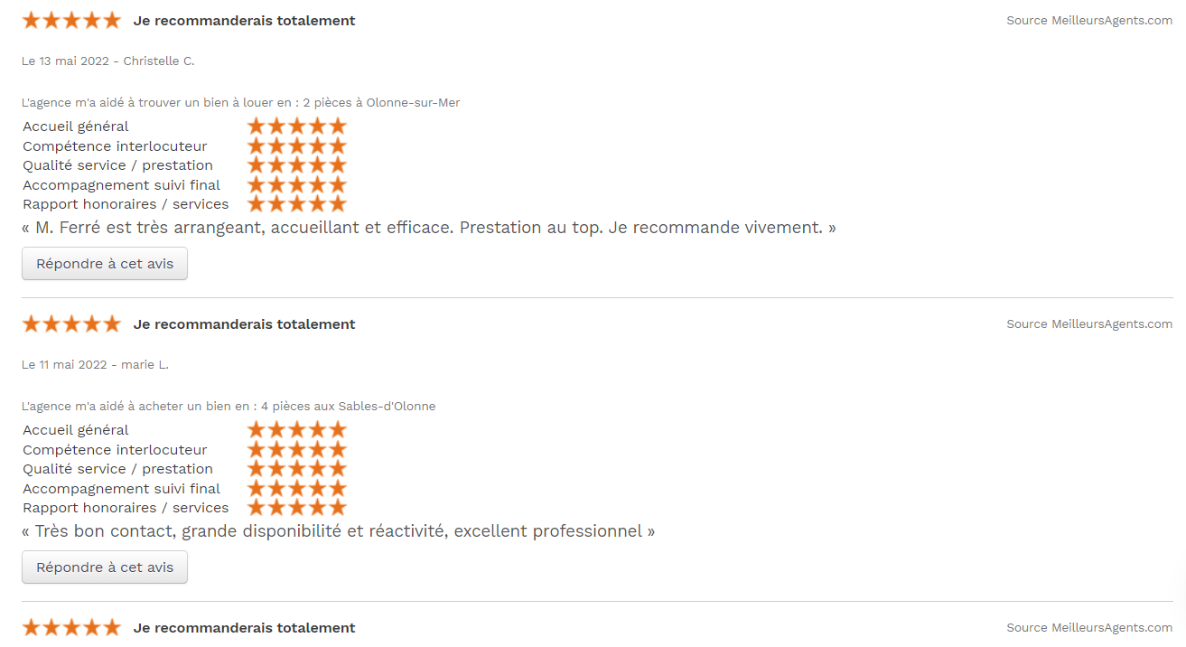 Latest notices received